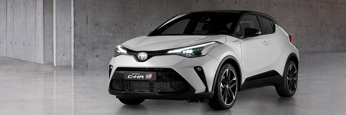 Exclusieve eyecatcher: de C-HR GR Sport