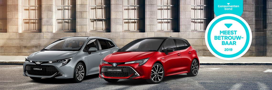 Corolla Toyota Private FlexLease. Al na 1 jaar opzegbaar.